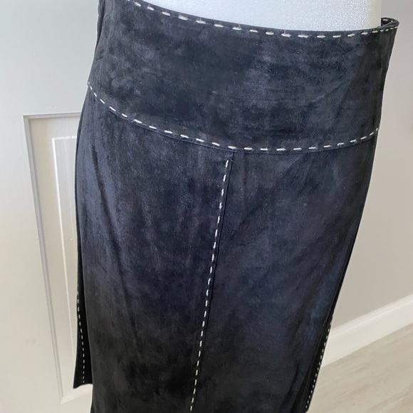 The Abyss Suede Skirt main image 1